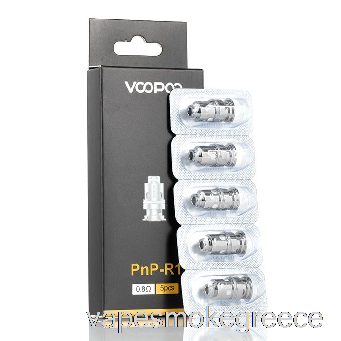 Vape Greece Voopoo Pnp ανταλλακτικά πηνία 0,8ohm Pnp-r1 Dual Coils